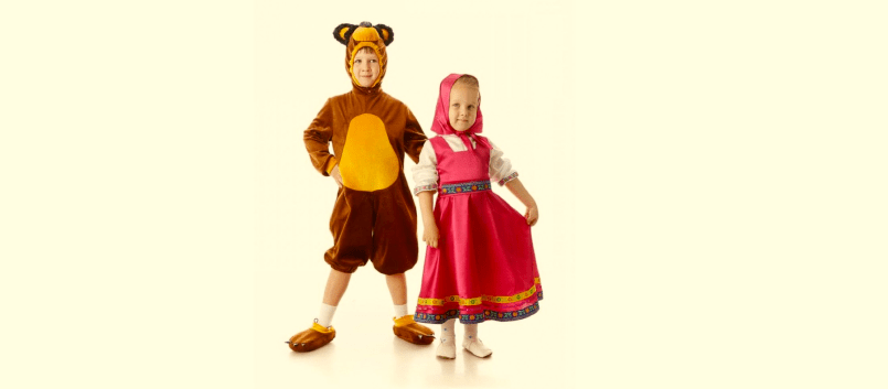 Маша и Медведь костюм 